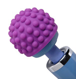 Wand Essentials Blue Massage Bumps Silicone Attachment