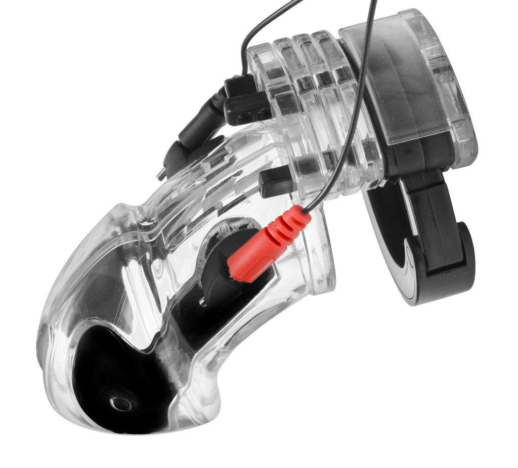 Electro Lockdown Estim Male Chastity Cage