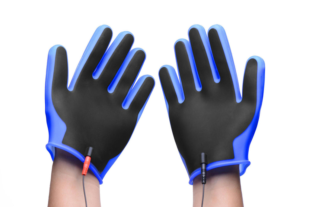 Conductor Electro Conductive Estim Gloves