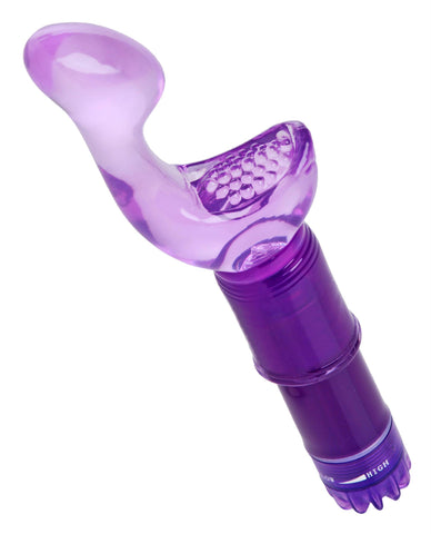 Purple Dual Pleasure G-Spot Kiss Vibe