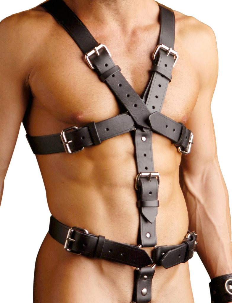 Strict Leather Body Harness- SM