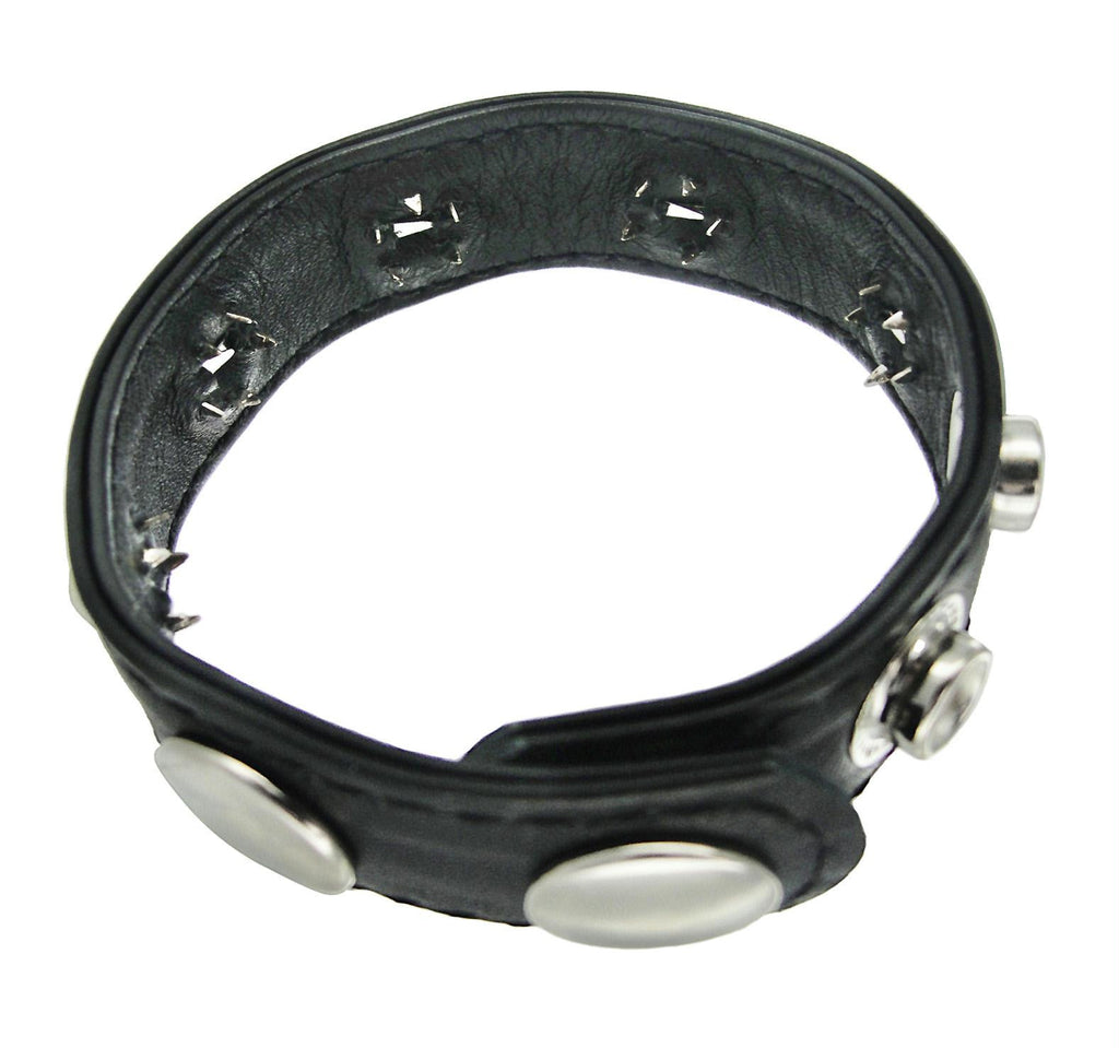 Strict Leather Spiked Speed Snap Cock Ring