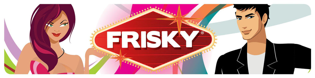 Frisky Display Sign