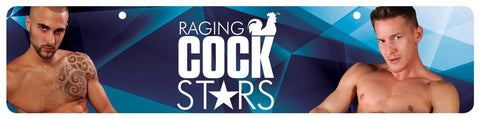 Raging Cockstars Display Sign